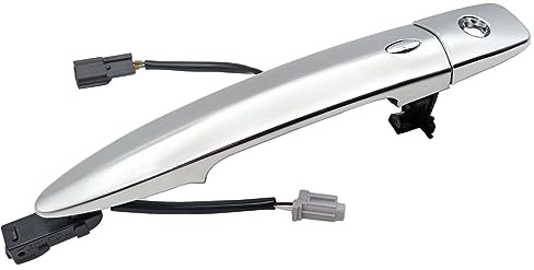 Hkfgdjdl Couvercle de poignée de porte extérieure avant gauche - Anti-saleté - Étanche - Compatible avec Leaf 806469N00A 806451AA0A 12459871