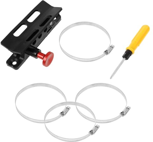 UKCOCO Support pour Extincteur de Voiture Réglable, Robuste et Compact, Clé D’Installation, Compatible Jk/, pour Véhicules ATV/utv, Porte-extincteur Sécurisé pour Usage Automobile Route