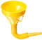 XL TECH 300607 Entonnoir à carburant avec filtre et extension flexible, jaune