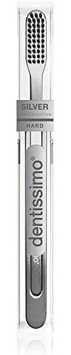 Dentissimo Spazzolino da denti in argento duro cromato verniciato, 1 pezzo