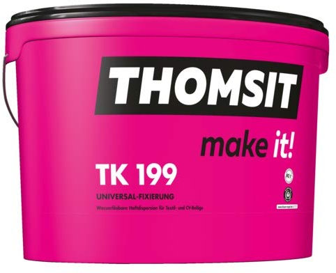 Thomsit PCI TK 199 Universal-Fixierung Haftdispersion für Textil- und CV-Beläge 12kg