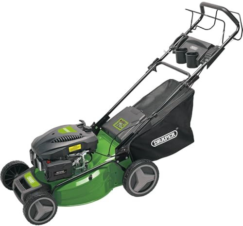 Draper 08673 Self-Propelled Petrol Lawn Mower, 510mm, (173cc/4.4HP)