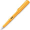 Lamy safari mango Füller - Füllhalter mit ergonomischem Griff & polierter Stahlfeder in Strichbreite EF - robuster ASA-Kunststoff - inkl. Tintenpatrone T 10 blau - Rechtshänder