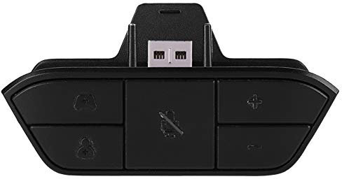 MUNEFE Stereo-Headset-Adapter, Kunststoff-Kopfhörer-Konverter, Audio-Adapter, Gaming-Headset Mit Spielsteuerung Für Xbox One