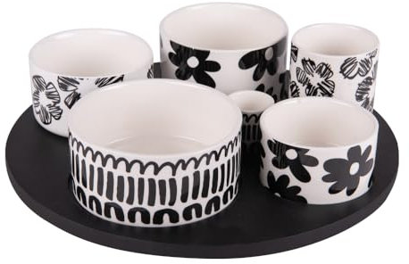 Mesa Passion - Servicio de aperitivo de 6 piezas Kimani 31 cm