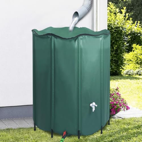 Furniture Select, serbatoio dell'acqua piovana pieghevole con rubinetto, 1000 l