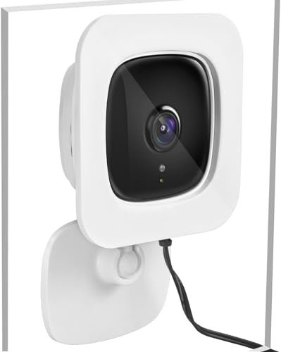 2 Pack Window Mount Compatible with Tapo C100 C101 C110 C111 Indoor Security Cameras, No Drill Adhesive Camera Bracket for Easy Installation