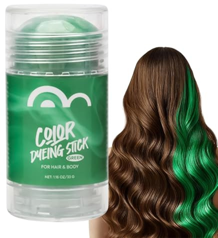 Penna Colorante Per Capelli Tinta Temporanea Portatile | Per Capelli Resistente Al Sudore per Bambini Ragazze Donne Casa Halloween Natale Festa di Compleanno Matrimonio Ballo