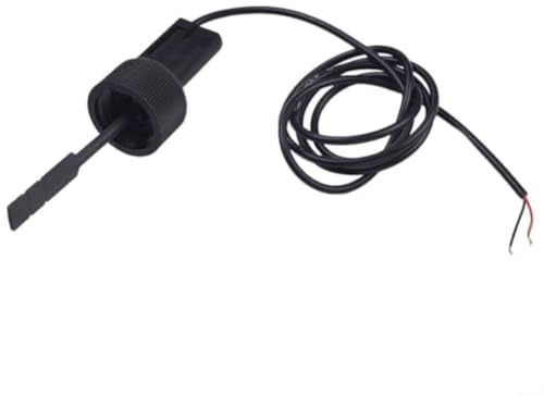 FUBESK Wasserdurchflussschalter Sensor Baffle Typ FS350 für Luft-Energie-Wärmepumpe, 075-3L/min, 300 PSI, 0-125 C, Schwarz