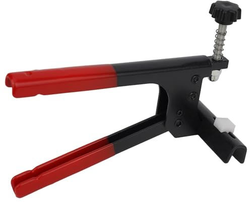 CashMuch Pinze resistenti per rottura vetro per piastrelle di ceramica e vetro di separazione da 3-21 mm, colore: rosso e nero