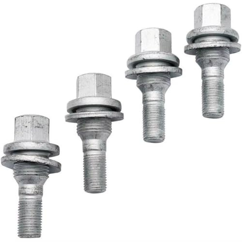 Wheel Bolts Nuts Compatible With Peugeot For 106 1007 205 206 207 306 307 405 Alloy Wheels Bolts Nuts Screws Studs 12x1.25mm
