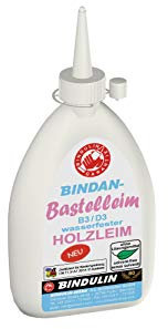 spezieller schadstofffreier Holzleim für die Kalt- und Heißverleimung inklusive 1 Pinsel von E-Com24 zum Auftragen (100 g)
