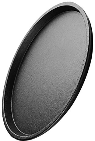 YYJINGYOU Poêle ronde en fonte avec rôtissoire pour la maison et le restaurant (27,9 cm)