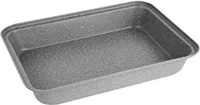 UNICA Linea di PENTOLAME Antiaderente - Accessori per LA Cucina - STAMPI per Dolci da Forno - Effetto Pietra (LASAGNERA CM.34X24)