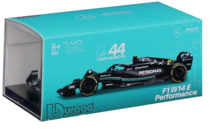 BBURAGO Auto F1 esc 1:43 Mercedes 2023 Fall Hamilton