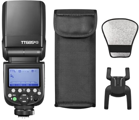 Godox Thinklite TT685IIS TTL Speedlite Speedlight 2.4G Wireless Flash Camera GN60 High Speed 1/8000s Ersatz für Sony A77II A7RII A7R A58 ILCE6000L Kameras