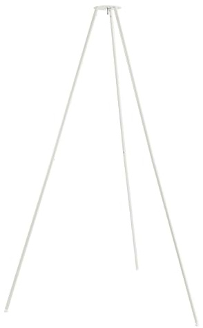 MEMBANTU Gestell Federwiege mit klick-Montage-System, Baby-Hängemattengestell inkl. Verstellbarer Füße, Hammock-Stand for Twin and Basic Baby-Hammock, Federwiegengestell weiß