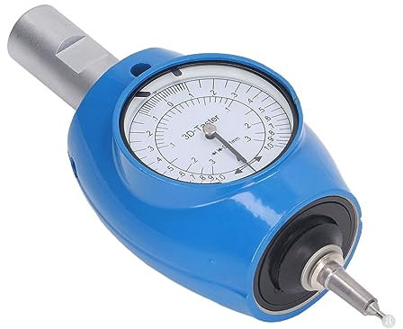 3D Edge Finder, High Accuracy Universal 3D Edge Finder Touch Probe Aluminum Alloy CNC 3D Probe Edge Locator with Storage Box for Milling Machine CNC Equipment