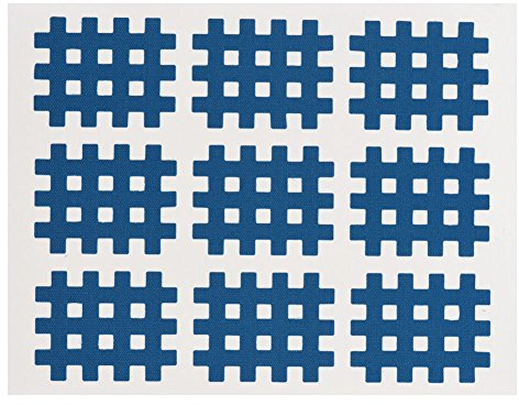 Nutriess Kinesiologie-Tape, 20 Stück elastische Cross-Tape-Auf, blaues Physio-Aid-Tape zur Muskelunterstützung, für Sport und Erholung (1)