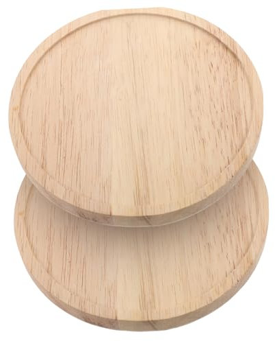 HOLIDYOYO 2stücke Wandregal Aus Holz Runde Schwimmende Regale Für Badezimmer Schlafzimmer Wohnzimmer Und Küche Dekorative Wandablage Zur Aufbewahrung Und Dekoration