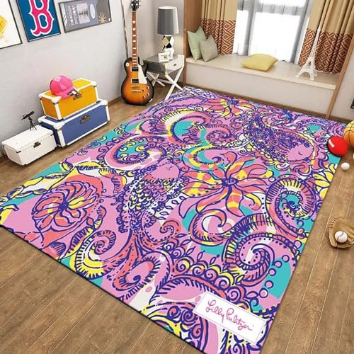 Tappeto, Fiori Delle Piante 3D Stampa Decorazione Antiscivolo Tappeto Da Per Bambini, Tappeto Salotto Camera Da Letto Domestica Tappeti, Tappeto Per Ragazzi Ragazze 200 X 300 Cm - Pulizia -88353585389