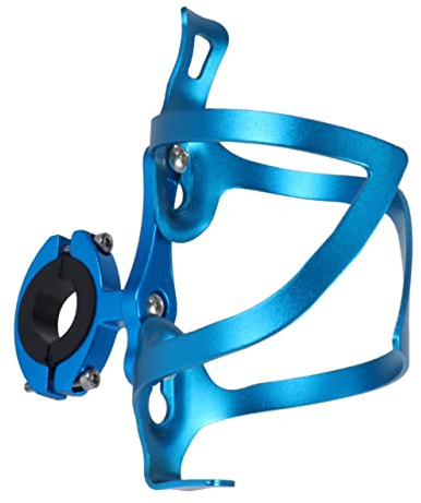 HOODANCOS 1 Pieza Soporte para Bidón de Bicicleta de Aluminio Portabidones para Base de Transición Accesorios de Resistente y Azul