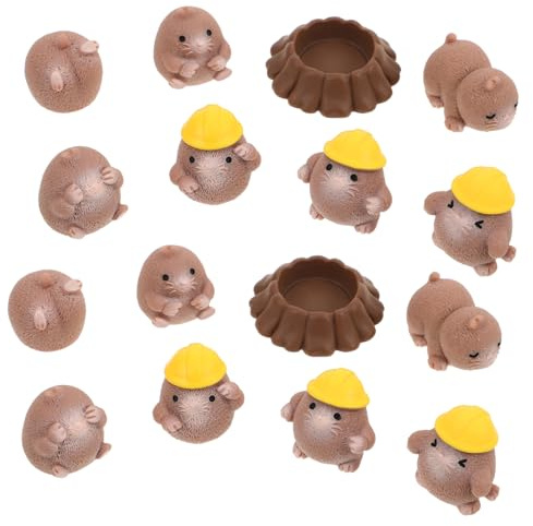 GARIOUANS Lot de 24 Figurines Miniatures en Résine Décor Micropaysager pour DIY, Décorations Mignonnes pour Bureau Et Jardin, Ornements D’Animaux Compacts, Accessoires Créatifs pour Micro-paysages