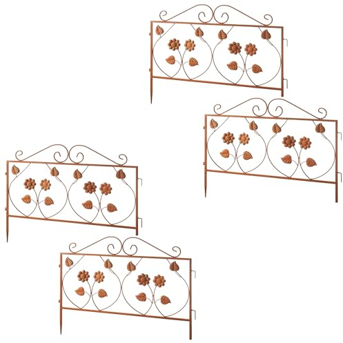 Kobolo Gartenstecker LEAVES 4er Set 58x46 cm