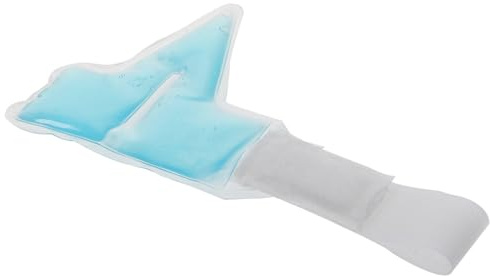 DECORNIJIA Wiederverwendbare Gel Fingerhülle mit Eis und Wärmekompresse aus Leichtem Pp Material Geeignet als Eisfingerschiene für Arthritis und Verletzungen