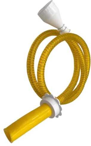 Tuyau de douche à angles réglables en ABS flexible - Installation facile sans outil - Mise à niveau pour le bain des animaux de compagnie et le nettoyage de la salle de bain - Tuyau de douche ABS