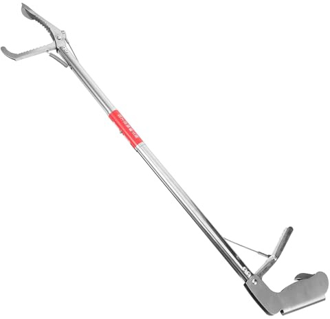 Homoyoyo Krabbenklemme aus Edelstahl mit Hoher Verschleiß und Bruchfestigkeit Metallische Schlangenfalle für Krabbenfang und Verbesserte Arbeitseffizienz im Fang von Krabben und Hummern