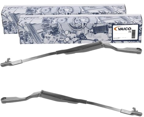2X Vaico Wischerarme seitliche-Aufnahme vorne li+re | V10-6392 + V10-6393 Kompatibel mit Bora I (1J2),Bora Variant (1J6),Golf IV (1J1),Golf IV Variant (1J5)
