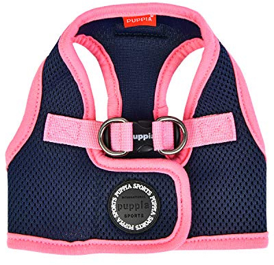 Puppia Soft Vest Harness B II Navy M Hundegeschirr - 70 g