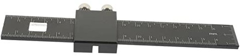 DOITOOL 2 Stücke Konstruktion Lineale Design Metall Markierung Lineal für Projekte