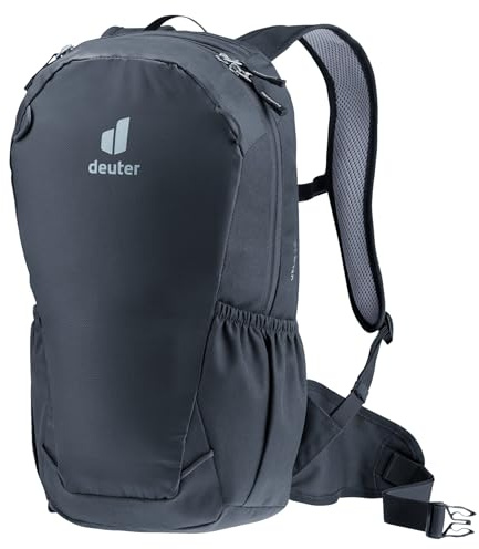 deuter Velo 12 Fahrradrucksack, kompakter und leichter Bike-Rucksack, schwarz (black), 12 L Volumen, Unisex