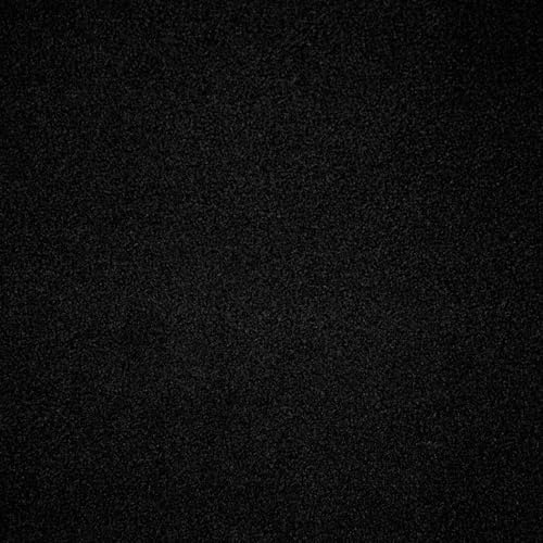 QLS Autoteppich zur Innenraumverkleidung Meterware 4 Farben (Schwarz, 25x100 cm)