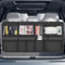 Romon Organizador de Maletero - Organizador de Maletero con Adhesivo de Doble Cara para Arañazos, Plegable, Impermeable, Resistente a la Suciedad con 9 bolsillos, 105x51 Cm, para SUV, Negro