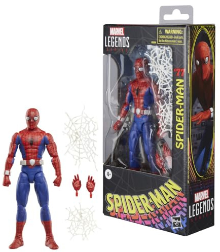 Marvel Legends Series Spider-Man '77 Action Figure, Red