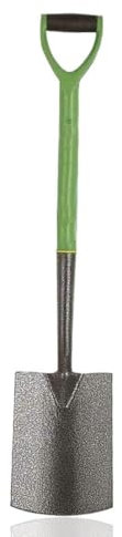 MEHRU Heavy Duty Garden Digging Spade Garden Spade with D-Handle Grip Carbon Steel Borderspade Gardenborder Digging spade garden Hand Tools Planting & Landscaping Spades for Gardening.