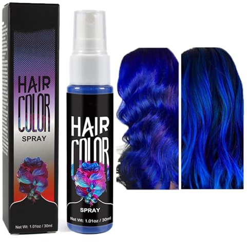 Hair Dye - Colour Spray Temporary - Washable Instant Styling for Kids & Adults - Coloured Hair Spray for Parties, Halloween, Birthdays, Cosplay, Christmas