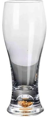 GLigeT Succhi Bicchieri da birra in cristallo, bicchiere pinta 11/16 oz, artigianale Soda(Grande)