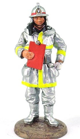 Del Prado Sammelfigur Feuerwehrmann Firefighter Figur Tokio Japan 1995 1:32 ca. 7 cm Metall