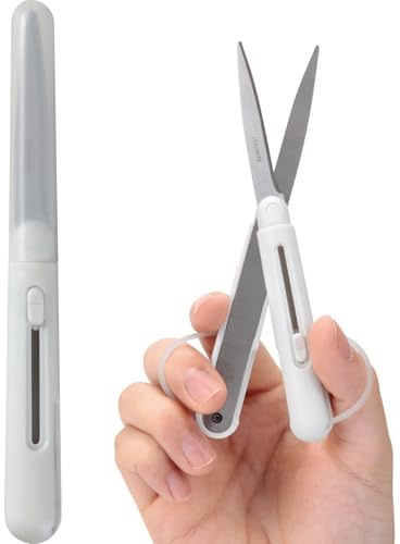 Raymay Fujii SH1001 Scissors, Pen Cut, Compact, Portable Scissors, Premium Standard