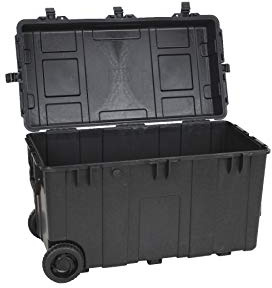 PROBOX Big Mobile Wheeled Waterproof IP67 Rated Hard Protective Camera Case - Dustproof Flight Case Padlockable Transport Marine Box