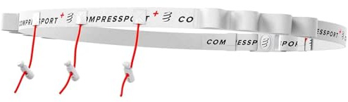 Compressport - Cintura da Corsa - Race Belt - Corsa, Bicicletta - Completamente Regolabile e Funzionale - Ideale per trasportare i Vostri Gel