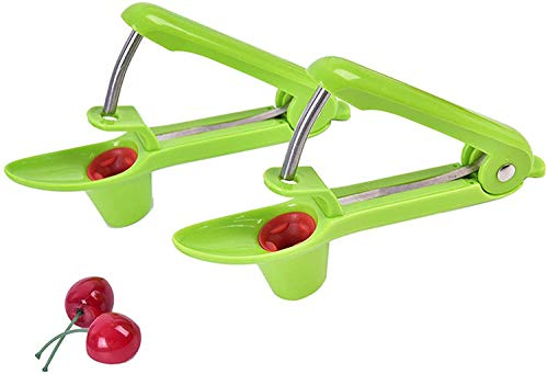 cenryusa 2Pcs Cherry and Olive Pitter Handheld Cherry Seed Remover Cherry Stoner Portable Kitchen Tool