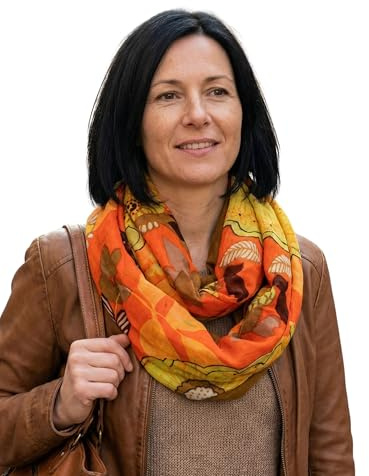 Sunsa Damen Schlauchschal, Loop Schal, Scarf Tücher und Schals als Geschenk für Frauen/Freundin, Sommer Design Halstuch. Tuch die Perfekt Accessories for Women