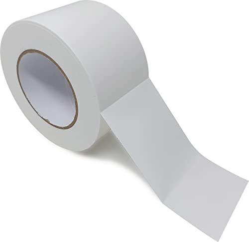 Kraftig tejp | 75 mm bred x 50 m längd | Industriell bandkvalitet - Stark Gaffer-tejp inomhus- och utomhusbruk, tjock gaffatejp och tätningstejp