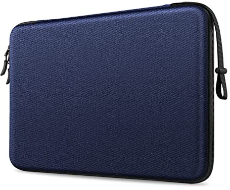 FINPAC Hard Laptop Sleeve Case for 15.6 inch Chromebook Waterproof Navy
