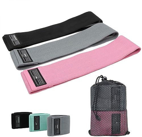 Vivezen - Lot de 3 élastiques de résistance pour Musculation, Fitness, Pilates - Plusieurs Coloris Disponibles